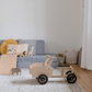Montessori 4-Rad Lauflernwagen mit Lastenraum