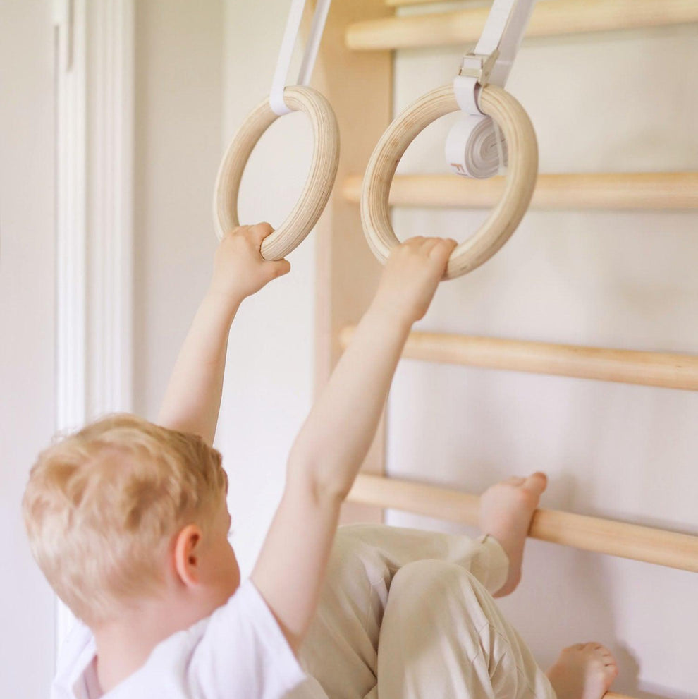 FitWood TAIMI MINI Sprossenwand aus Birke