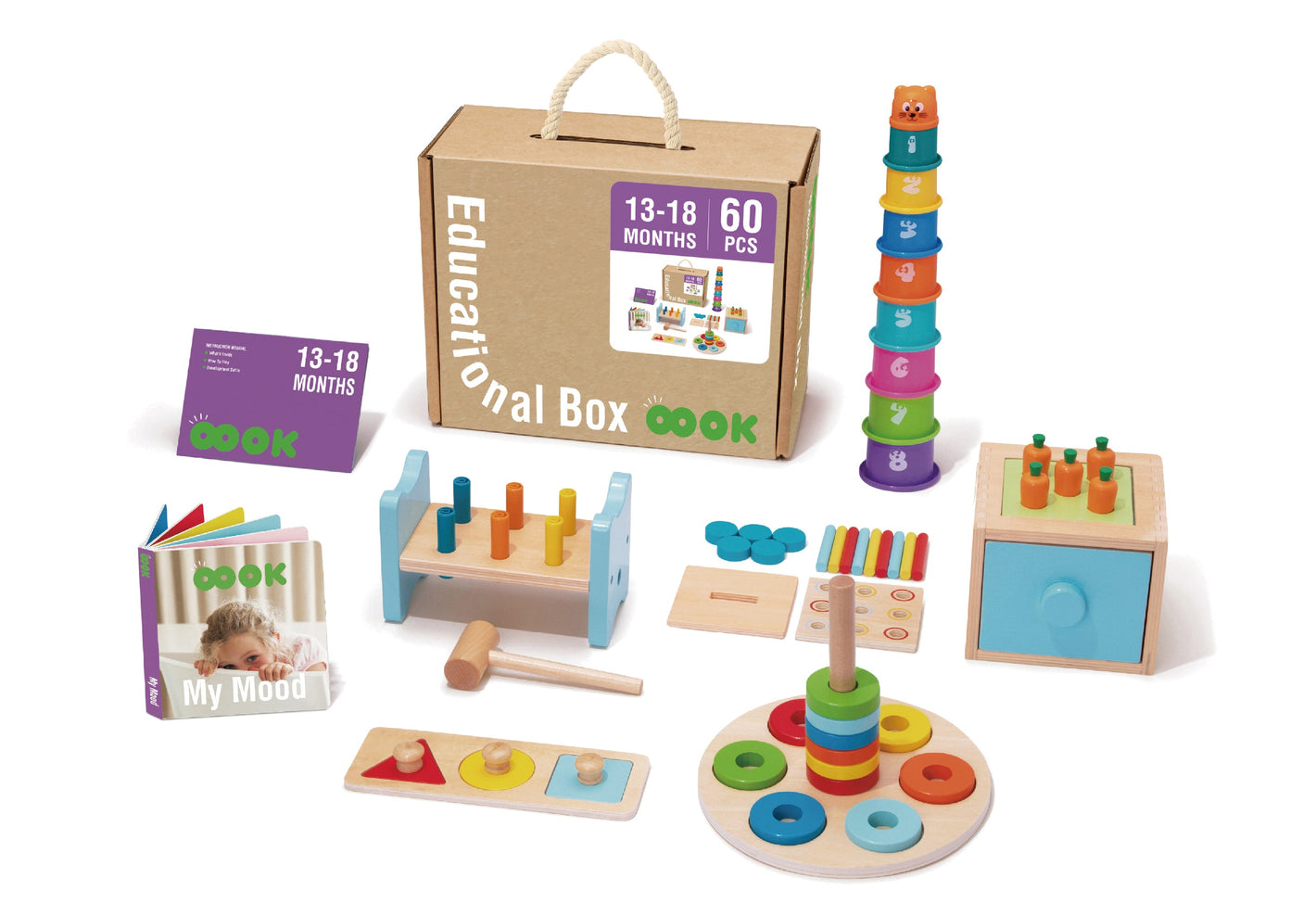 Mein erstes Montessori-Set – Spielspaß ab 13 Monaten
