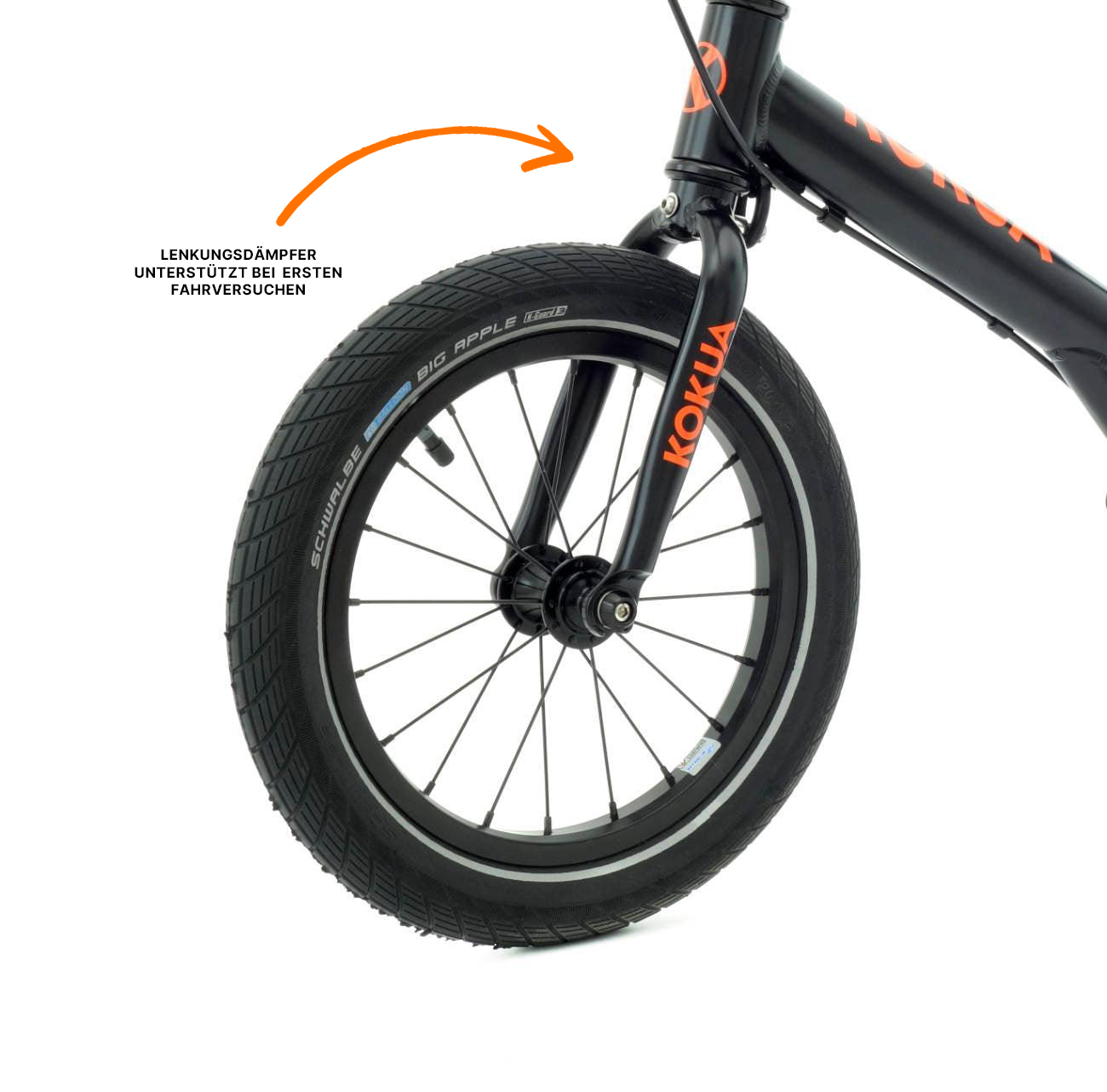 LIKEaBIKE Jumper 14 – Laufrad für Kinder ab 3 Jahren mit Federung