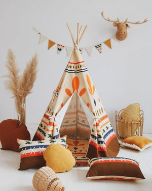 Tipi- und Matten-Set „Native Vibe“.