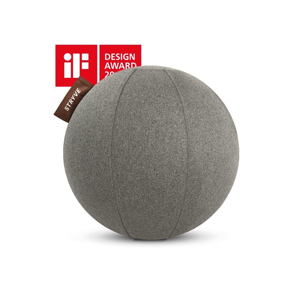 Active Ball stryve Wollfilz - If Design Award (Warm Grey 65 cm) - verysuperb