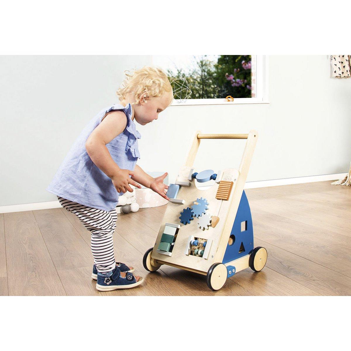 Activity Walker 'Titus' Pinolino Kinderträume Lauflernwagen (blau) - verysuperb