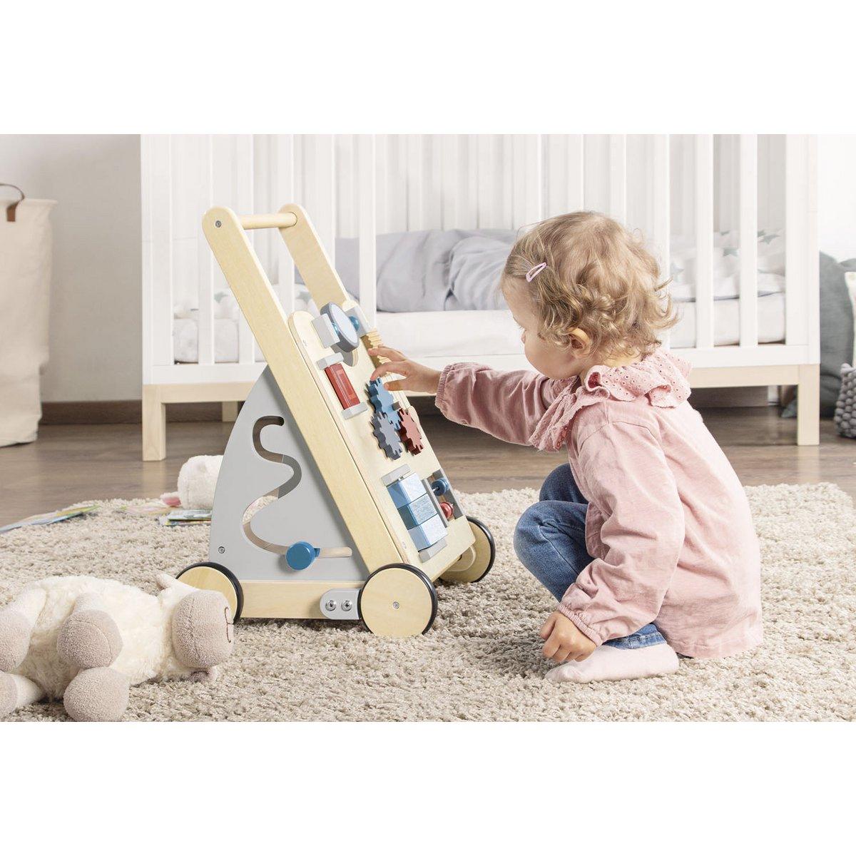 Activity Walker 'Titus' Pinolino Kinderträume Lauflernwagen (grau) - verysuperb