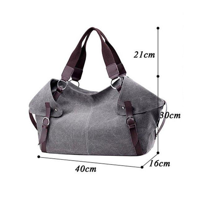 AnBeck Handtasche Canvas Schultertasche - verysuperb