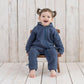 Baby-Overall mit Reißverschluss in Indigo - verysuperb