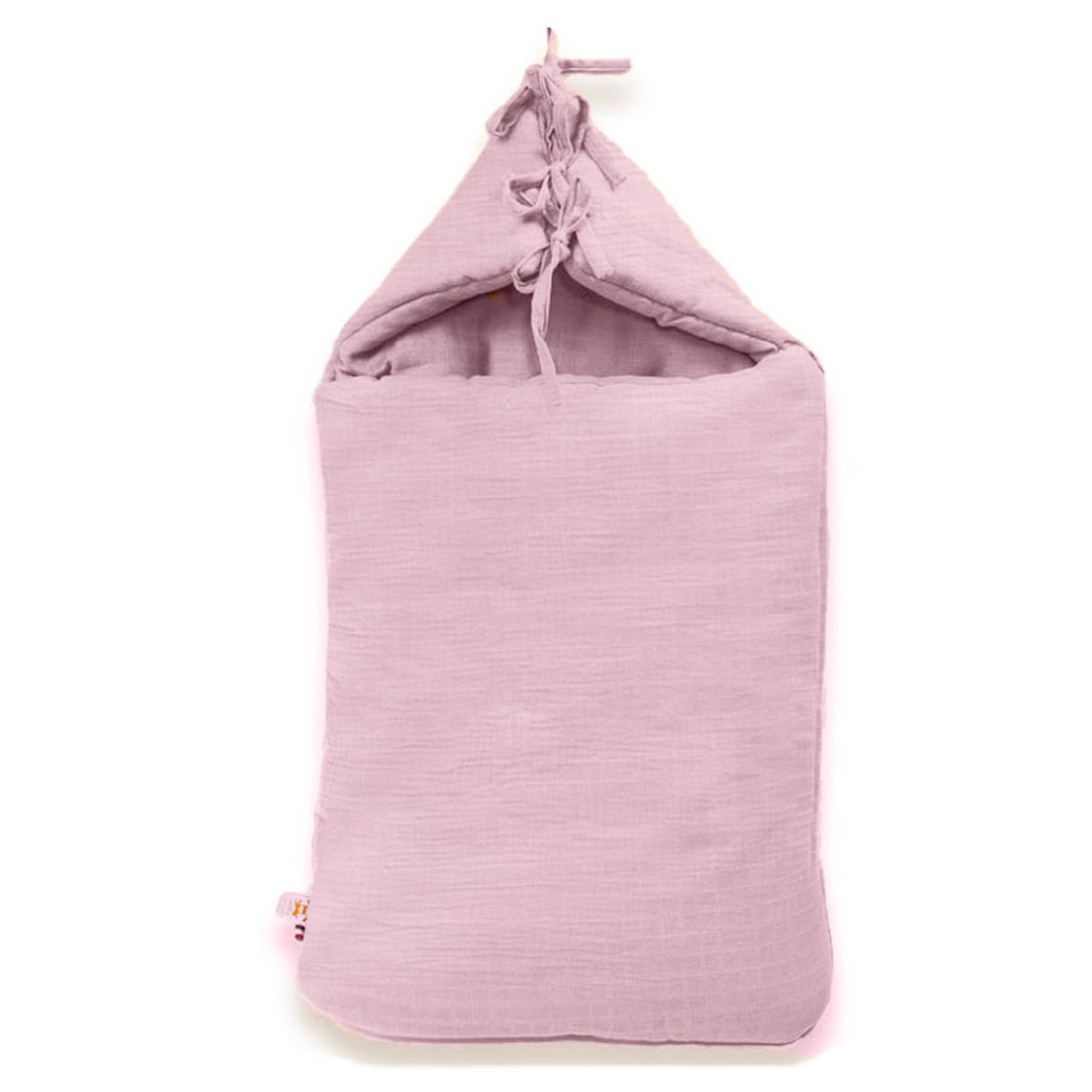 Babynest aus Bio-Baumwolle Rosa - verysuperb