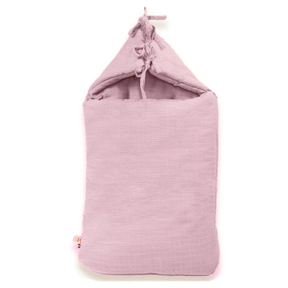 Babynest aus Bio-Baumwolle Rosa - verysuperb