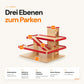 Parkhaus aus Holz – Auto Spielzeug Garage für Kinder | Beck Holzspielzeug