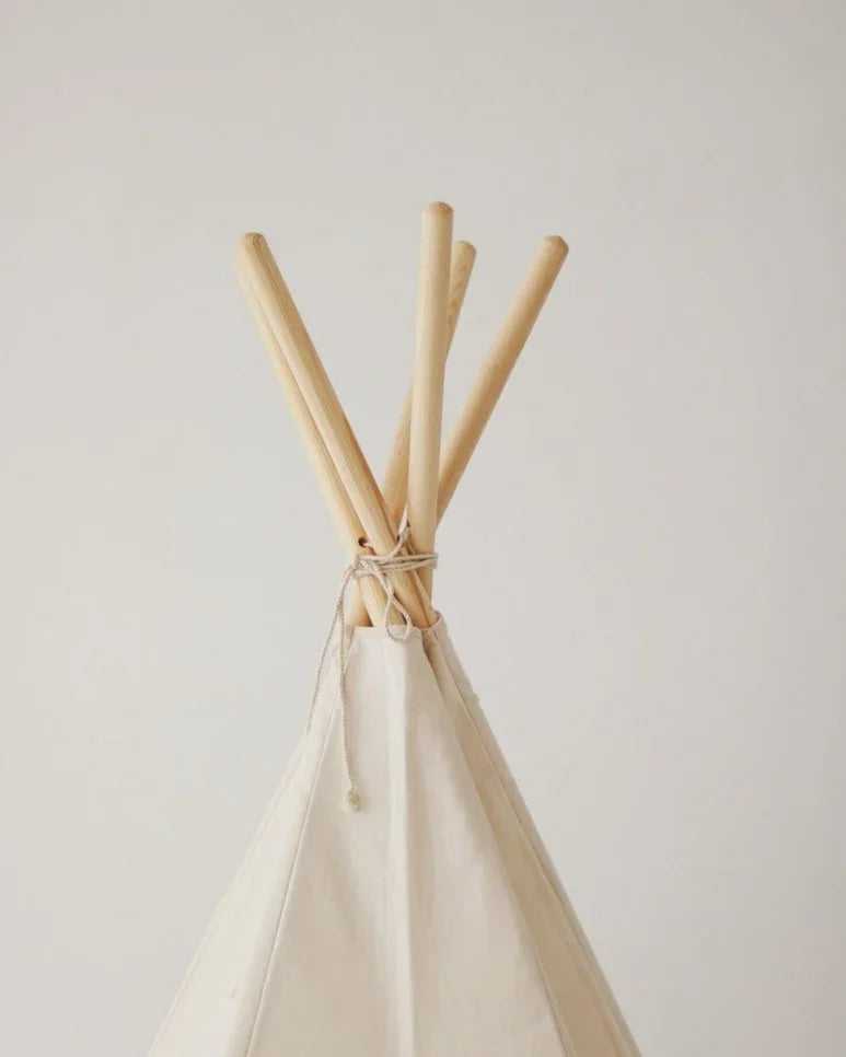 tipi zelt kinder beige Kinder Spielzelt (Tipi-Zelt) Beige | Moi Mili