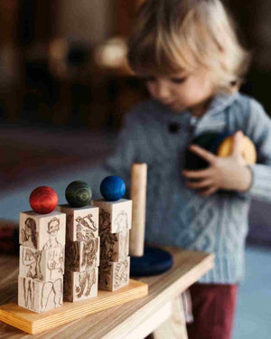 Wooden Story – Puzzle Dreamland Spinner | Bunt