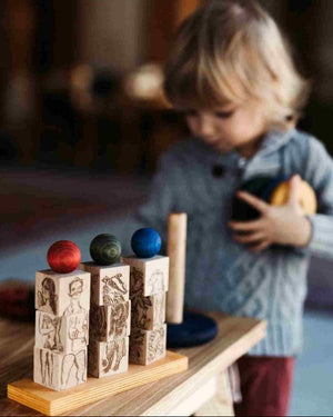 Wooden Story – Puzzle Dreamland Spinner | Natur