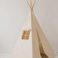 Tipi- und Mattenset „Beige“