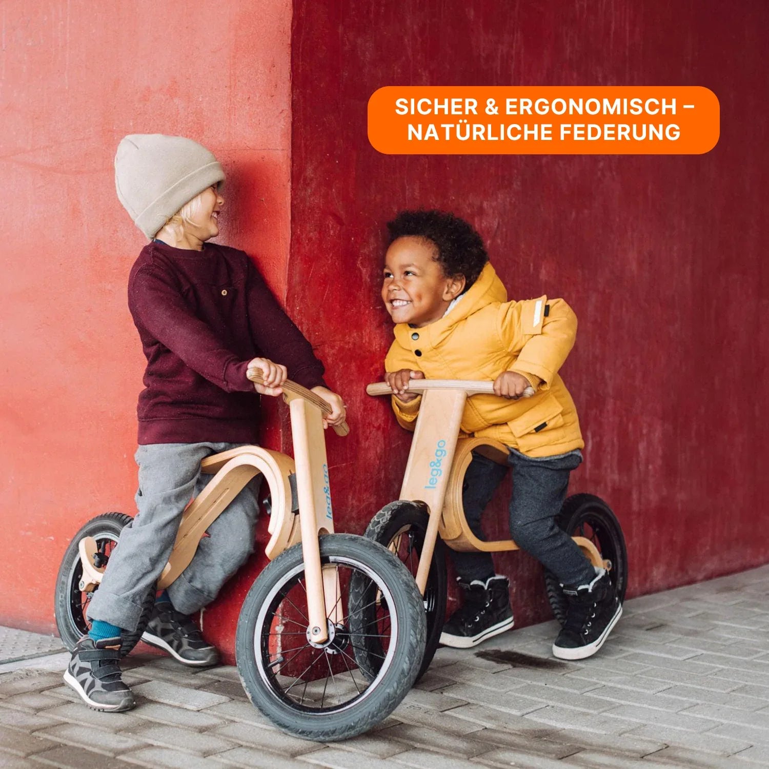 kinderfahrrad 3 in 1 Ultimatives mitwachsendes Laufrad 3 in 1 von leg&go: Leicht und sicher