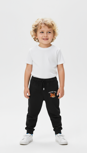 Bio Jogginghose Kinder Schwarz  | Tokyo Devil