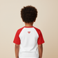 Baseball T-Shirt Chaos Fox Red | Tokyo Devil Kids