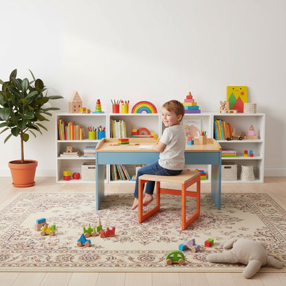 Kinderschreibtisch „Sola“ mit Schublade | KundlerHome