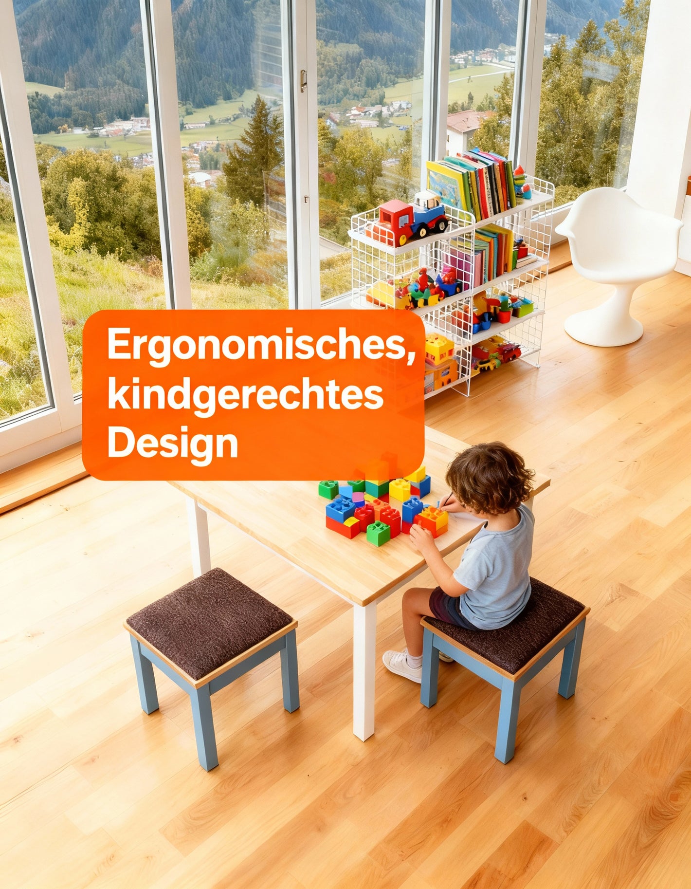 Kindermöbel-Set „Nordlicht“ – Natürlich. Funktional | KundlerHome