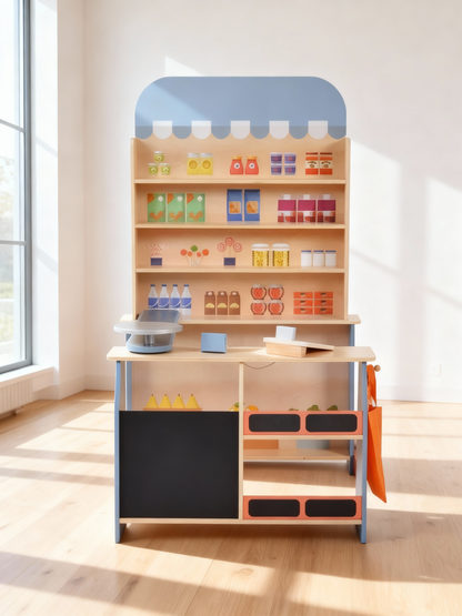 XXL Kinder Supermarkt aus Holz | Gerardo's Toys