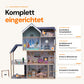 Puppenhaus XXL Crystal aus Holz mit LED-Licht