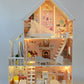 Gerardo's Toys - XXL Puppenhaus aus Holz | Liselle mit LED Licht