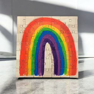 Montessori Regenbogen-Puzzle