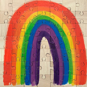 Montessori Regenbogen-Puzzle