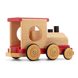 Holz-Eisenbahn-Set | Beck Holzspielzeug