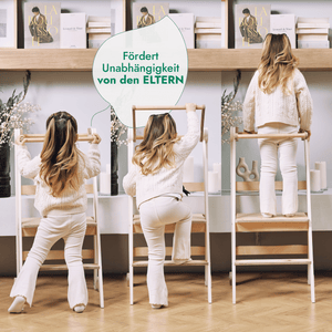 Lernleiter Montessori: Hocker für Kinder