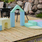 Soft Play 10 Foam Block Set - Light Pastel Creativity