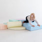 Soft Play 6 Foam Block Set - Light Pastel Explorer
