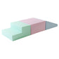 Soft Play 3 Foam Block Set - Soft Pastel Mini Climbie