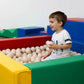 Softplay Bällebad für Kinder Indoor & Outdoor Bunt Mehrfarbig | IGLU