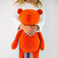 Jermaine der Bär XXL – 80 cm Kuscheltier Made in France | Adada