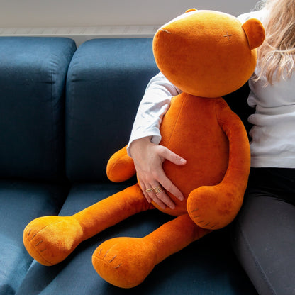 Jermaine der Bär XXL – 80 cm Kuscheltier Made in France | Adada