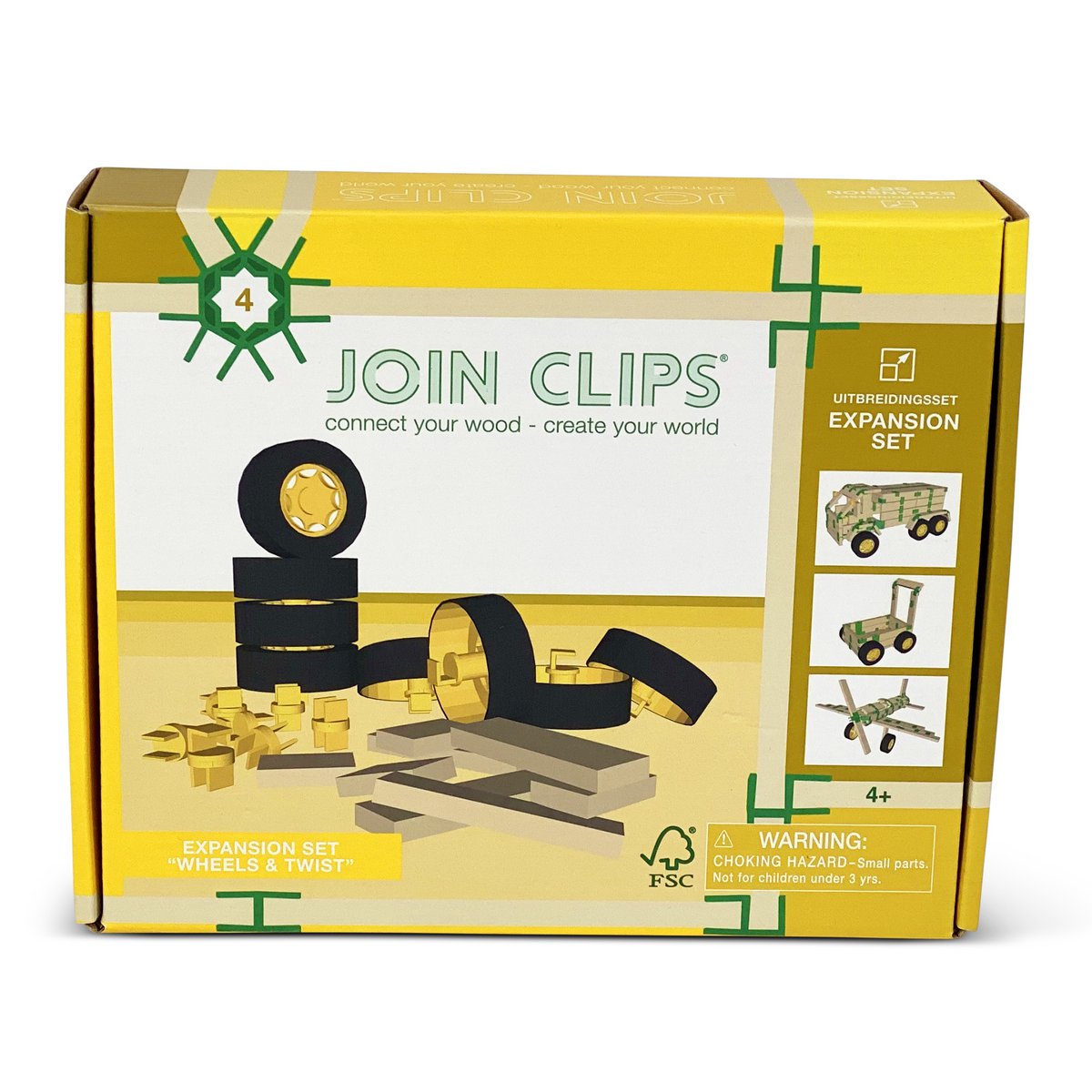 JOIN CLIPS Erweiterungsset Räder Drehclips - verysuperb