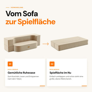 Modulares Spielsofa für Kinder – Kindersofa | Jupiduu