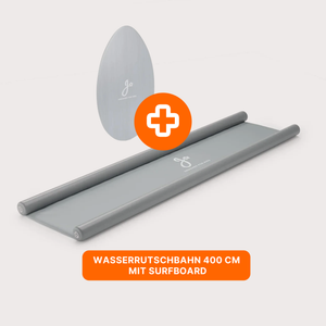 Jupiduu Water Slide & Surf – 400 cm incl. Surfboard for the Garden
