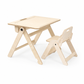 leg&go klappbarer Kinder-Zeichentisch mit passendem Kinderstuhl, 3-in-1 Maltafel und Aktivitätstisch
