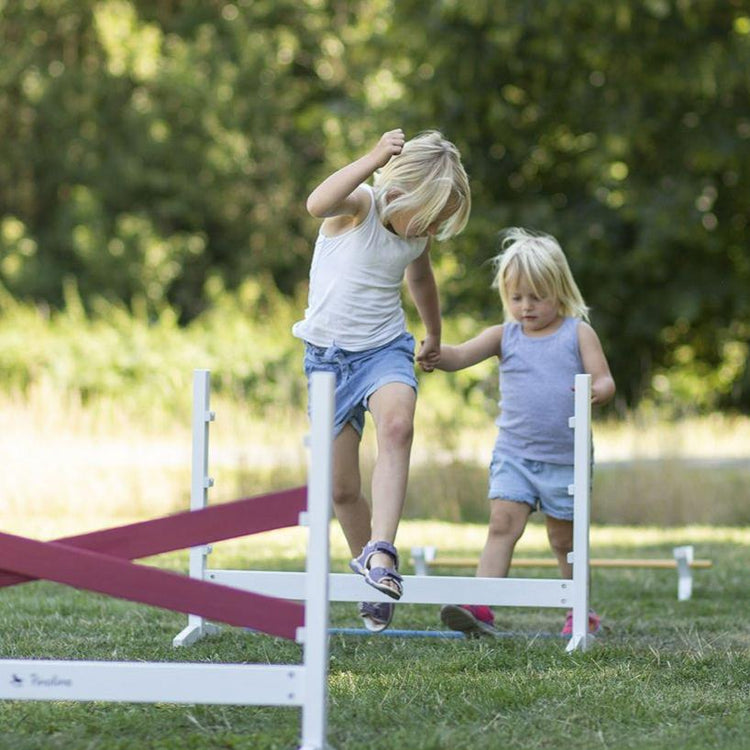 Kinder-Springset aus Vollmassivholz: Hürden 'Jumper', 3-teilig - verysuperb