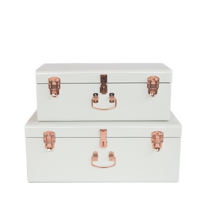 Klassisches Trunk-Set aus Metall von Treasure Trunks - verysuperb