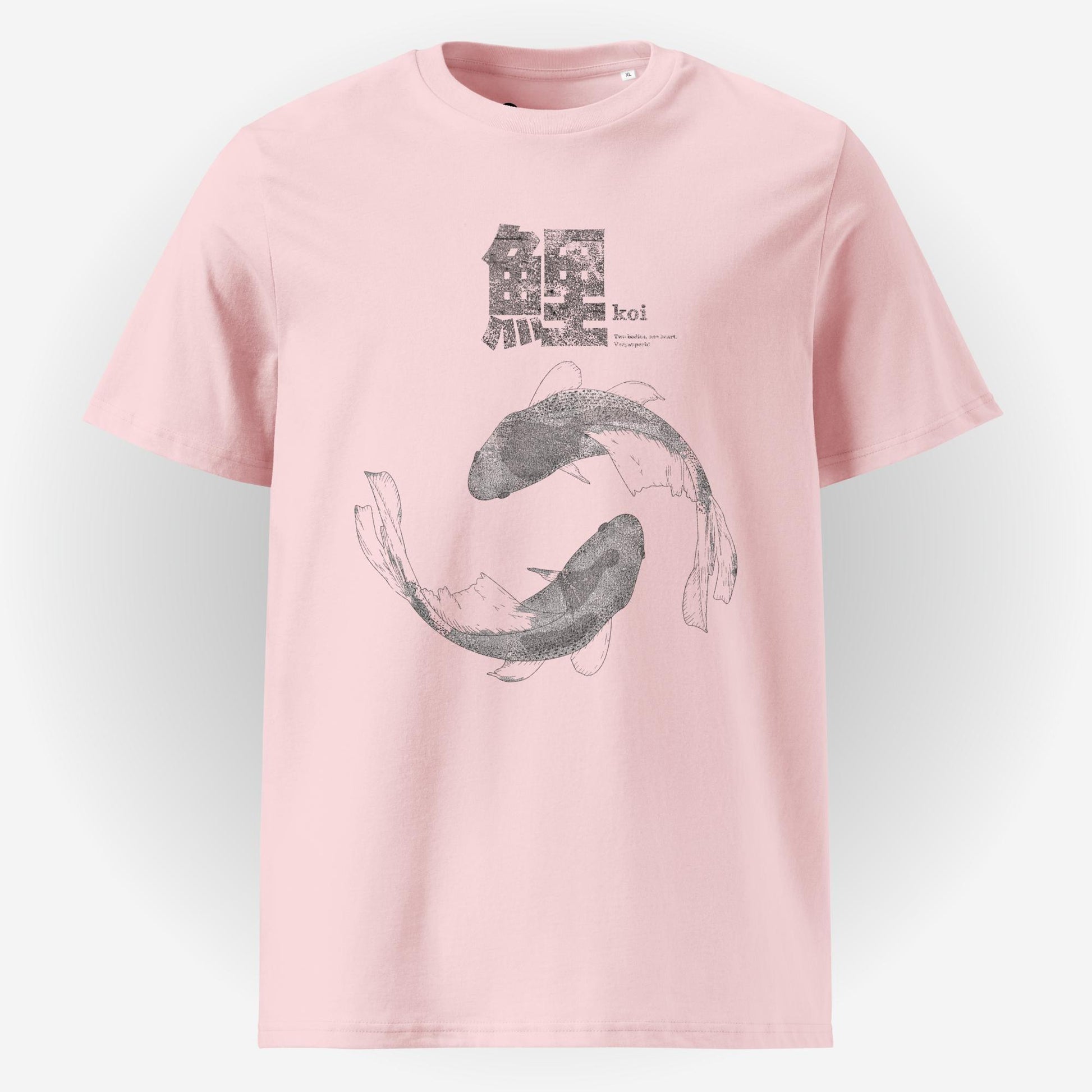 Koi Unisex-Bio-Baumwoll-T-Shirt von VERYSUPERRB - verysuperb