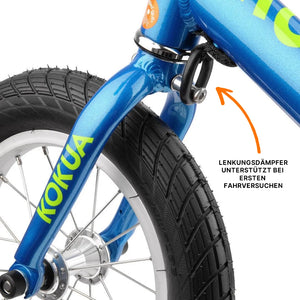 Kokua LIKEaBIKE Jumper blau – Laufrad für Kinder mit Luftreifen