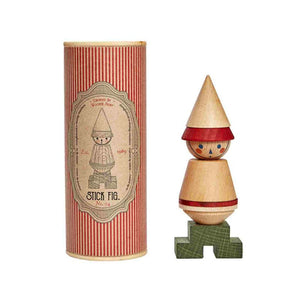 Wooden Story – Strichmännchen-Puzzle LALA | Rot