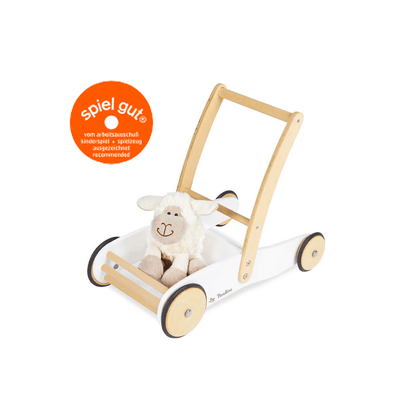 Lauflernwagen 'Uli', weiß von Pinolino Kinderträume - verysuperb