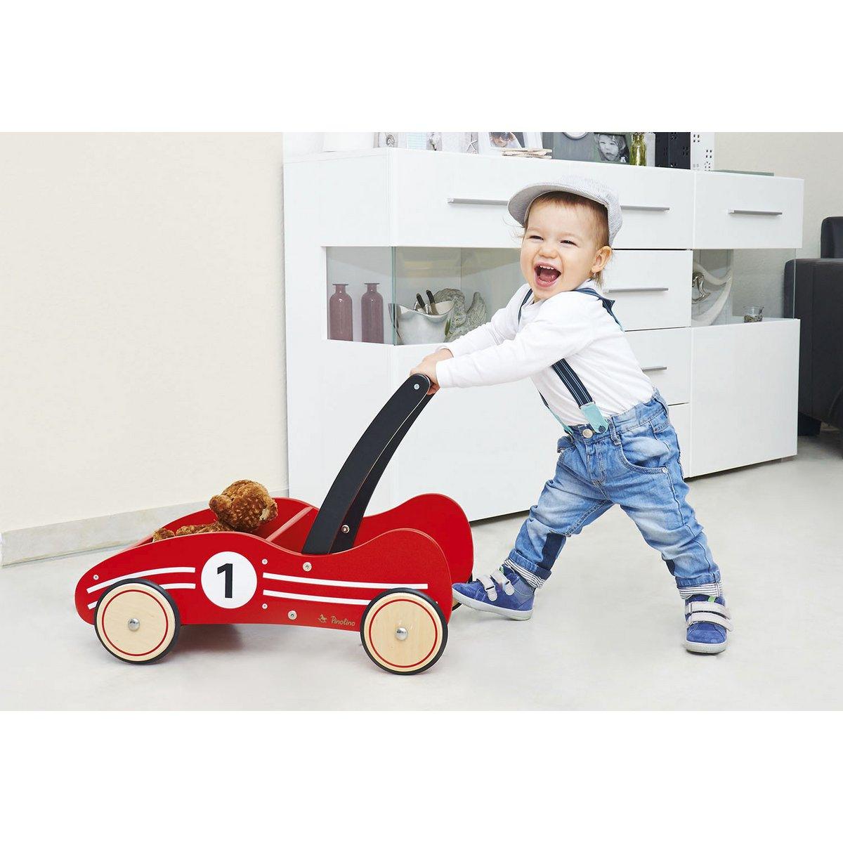 Lernlauflernwagen 'Kimi', rot von Pinolino Kinderträume - verysuperb