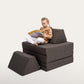 Monboxy Aktivitäts Spielsofa Dunkelbraun | IGLU