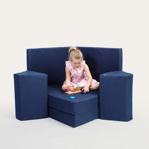 Montessori Spielsofa Set Blau | Monboxy