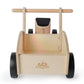 Montessori 4-Rad Lauflernwagen mit Lastenraum - verysuperb