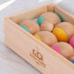 Montessori Boules-Spiel aus Holz - verysuperb